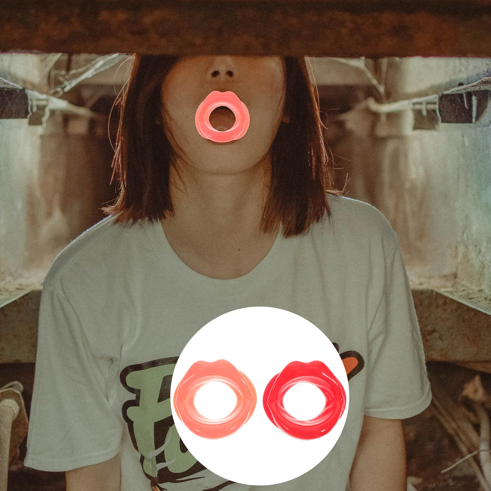 

Face Exerciser Lip Trainer Muscle Tightener Facial Smile Lips Slimmer Silicone Mouth Oral Lift Triner Slim Lifting