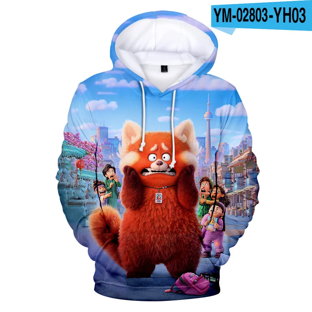 

Мужские/женские/детские толстовки с капюшоном с 3d принтом панды