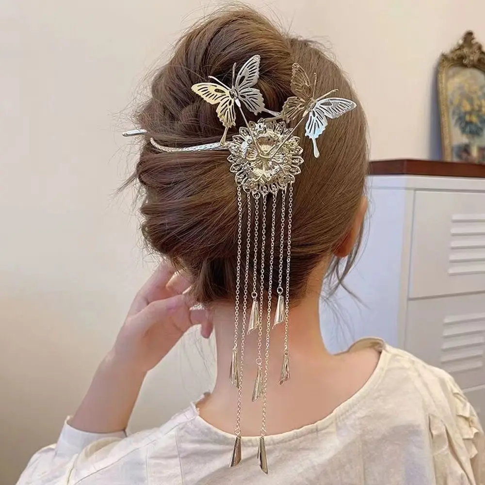 

Светильник лый роскошный Винтажный зажим для волос в виде бабочки с бриллиантовым жемчугом, высококачественный зажим для волос в китайском...