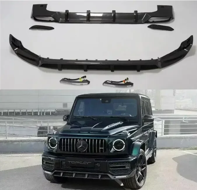 Новинка! Комплект кузова для Benz W464 G-Class G500 G63 AMG 2019-2023 передний бампер из