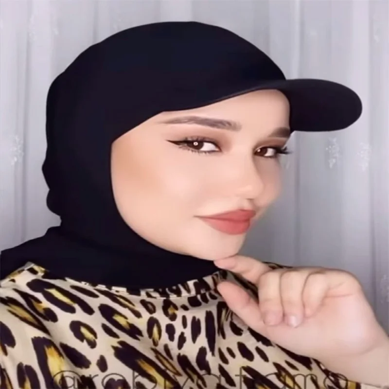 

Ramadan Muslim Fashion Hijab Scarf Shawl Hijab baseball caps bandana Abaya Turban For Women Ready To Wear Headscarf