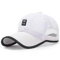 breathable mesh sport summer hat riding fishing visors cap tennis golf caps for women men streetwear panama uv protection