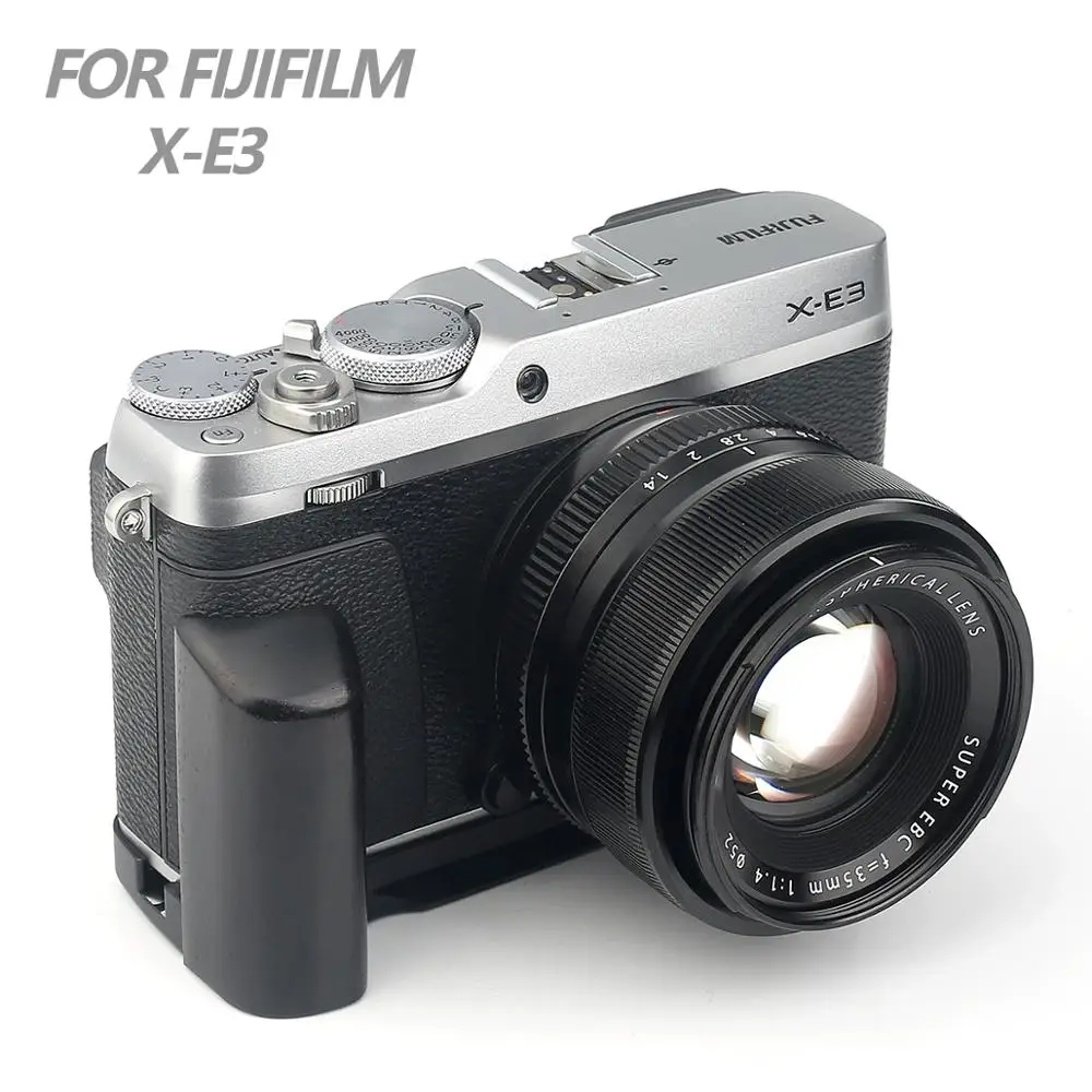 

Для Fujifilm Fuji X-E3 XE3 Camera Arca-Swiss wood Pro вертикальный L-образный кронштейн для штатива с быстроразъемной пластиной и рукояткой