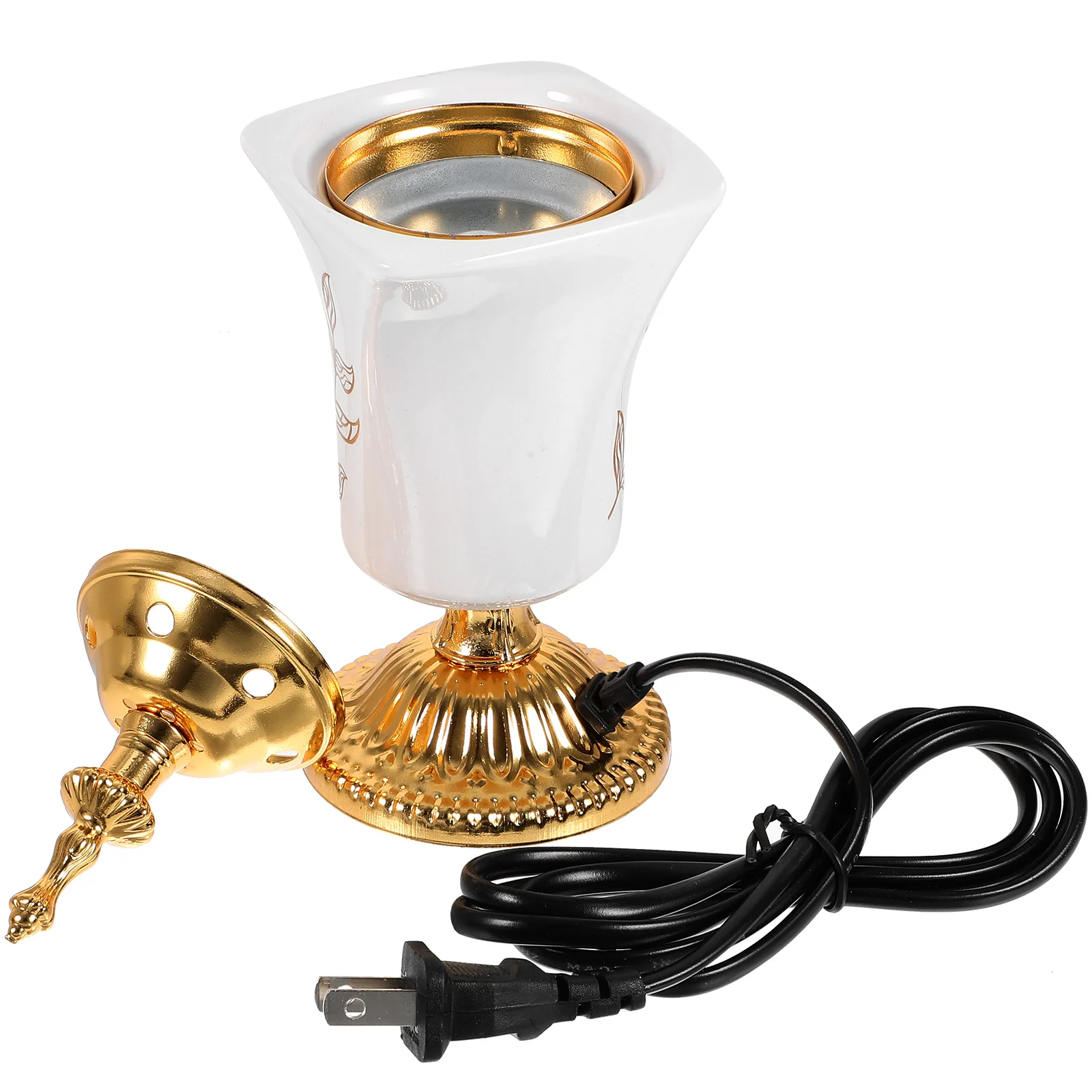 

Home Decor Plug-in Burner Ornament Decorative Decorate Electric Aroma White