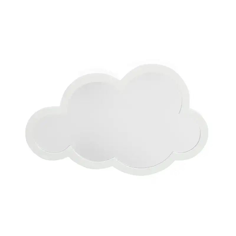

Cloud Shaped Wooden Decorative Mirror, Unnisex, Infant Nursery