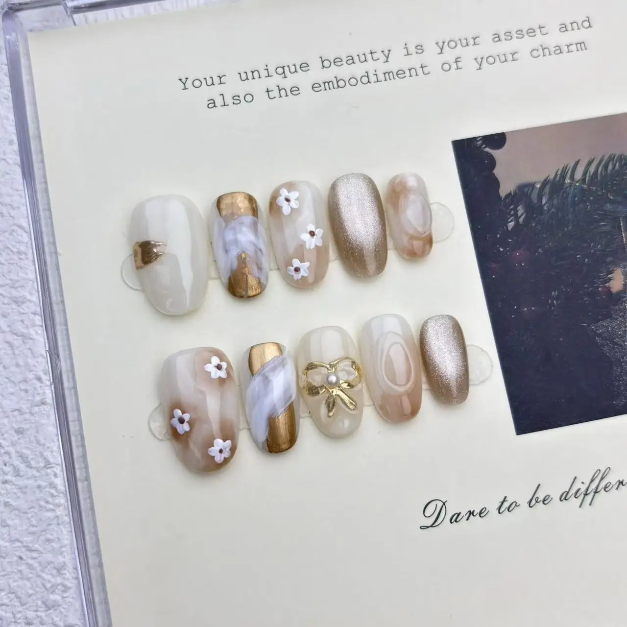 

MINISO Кошачий глаз, короткие квадратные круглые ногти