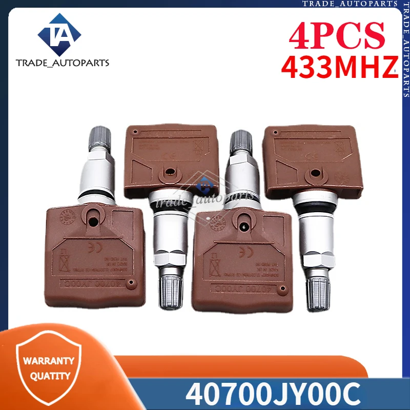 Система контроля давления в шинах 40700JY00C TPMS, датчик для Infiniti QX56 Q45 G35 FX35 M35 M45 G37 Nissan Titan Quest Rogue Frontier