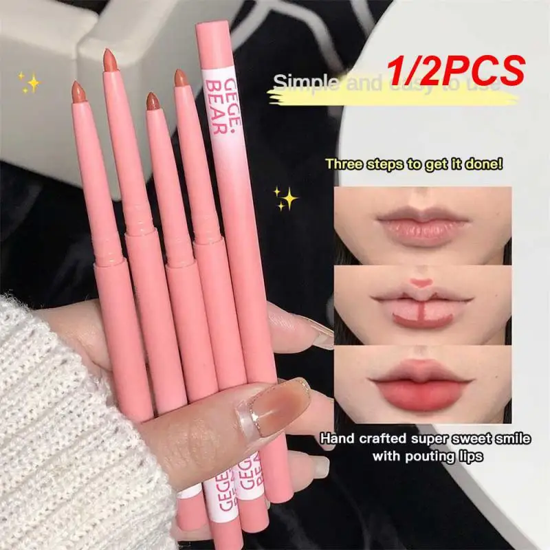

1/2PCS Lip Lip Gloss Lipstick Lip Liner