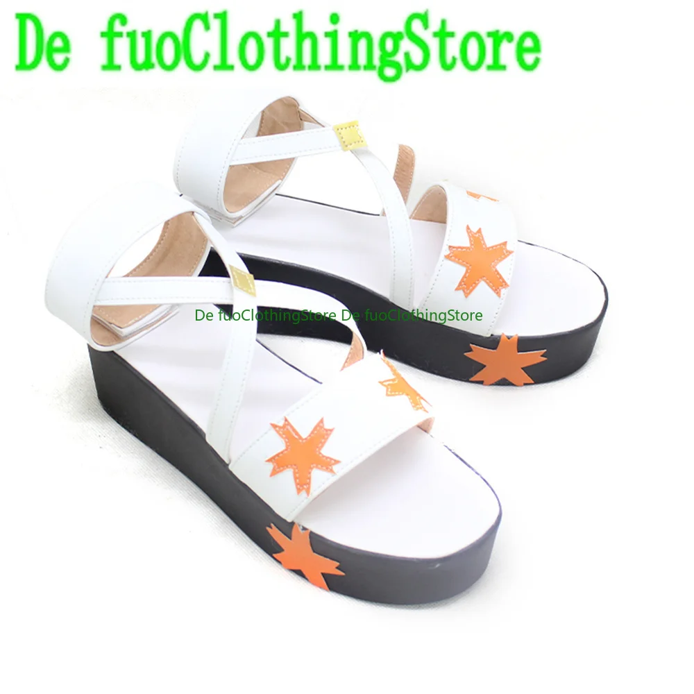 Granblue Fantasy Anila Обувь для косплея Сапоги Хэллоуин Рождество DefuoClothing Магазин обуви |