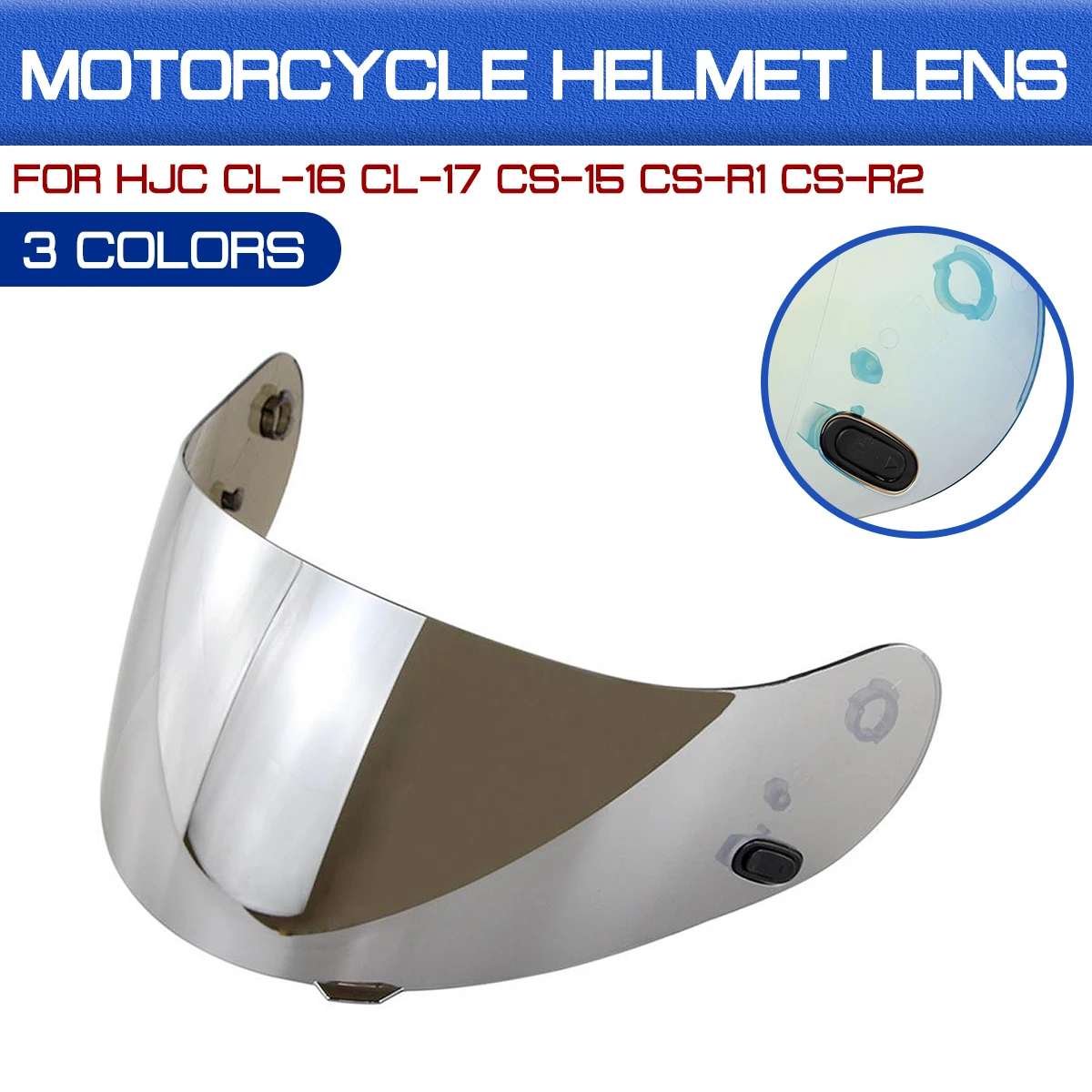 

Motorcycle Helmet visor Shield Parts original glasses motorbike Lens For HJC CL-16 CL-17 CS-15 CS-R1 CS-R2 CS-15 FG-15 TR-1