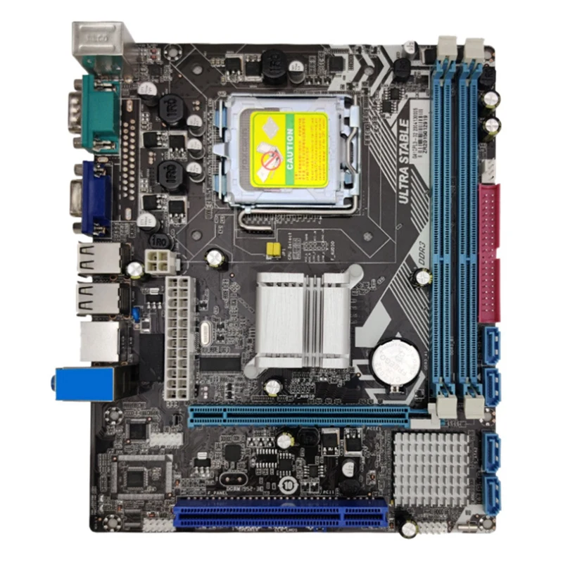 

G41 Motherboard PCI-E 3.0 4XSATA2.0 Supports 775/771-Pin Desktop Computer Motherboard 2XDDR3 8G Memory Motherboard