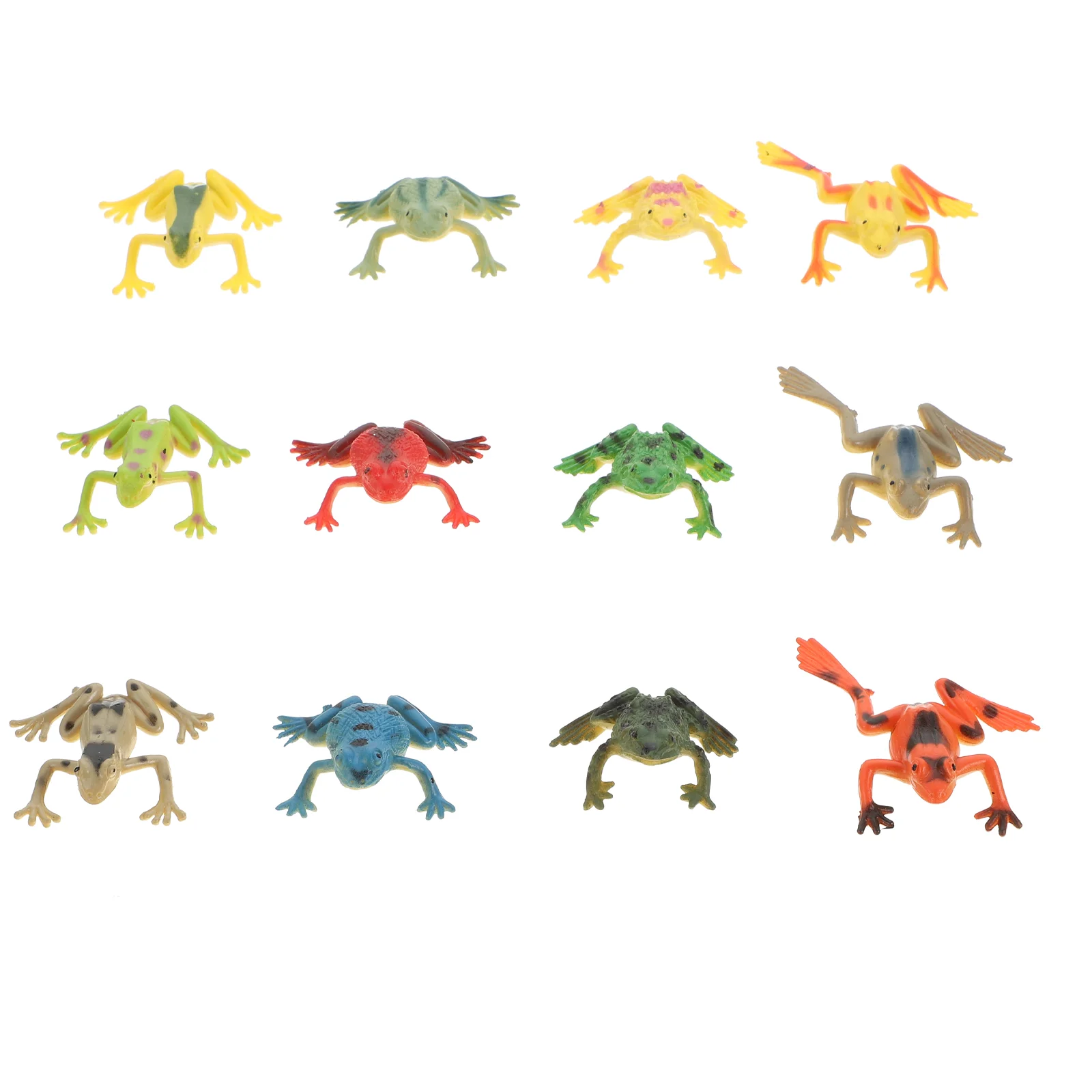 

Rubber Frogs Funny Frogs Toy Toads Plaything Children Educational Toy Plastic Frogs Toys Plastic Bugs
