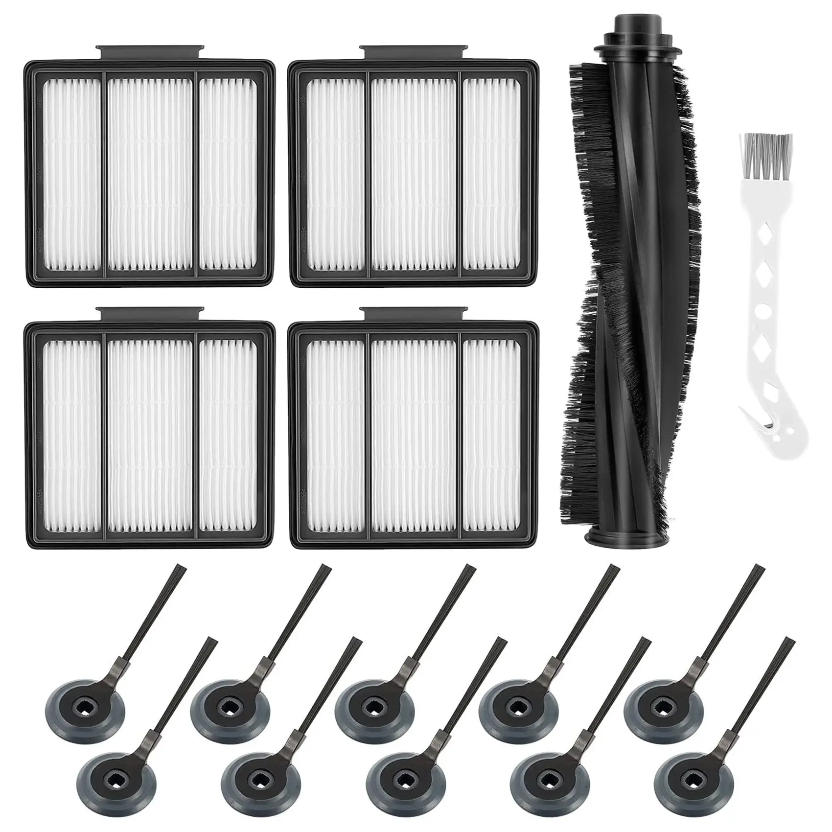 

16Pcs Replacement Parts for Shark ION Robot Vacuum R85 RV850 S86 S87 S88 R71 R72 R75 Vacuum Cleaner Accessories Kit