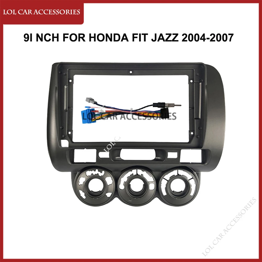 LCA 9 дюймов для HONDA Fit Jazz 2004-2007 стерео радио автомобиля Android MP5 проигрыватель Корпус