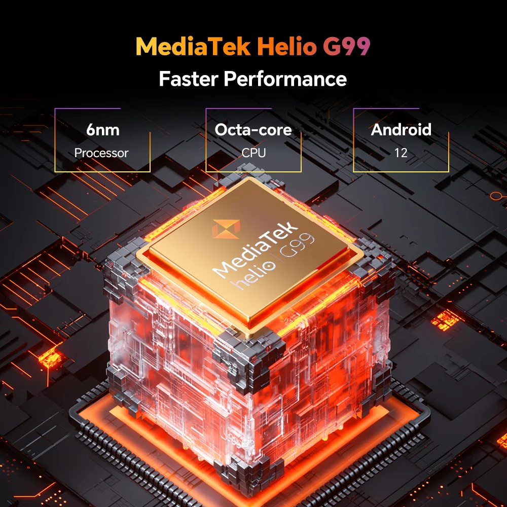 Oukitel WP21 Ultra Rugged Cell Phone 6.78' FHD+ 9800mAh Mobile Phone 12GB 256GB Mobile Phone 64MP Helio G99 Cell Phone 120Hz 66W