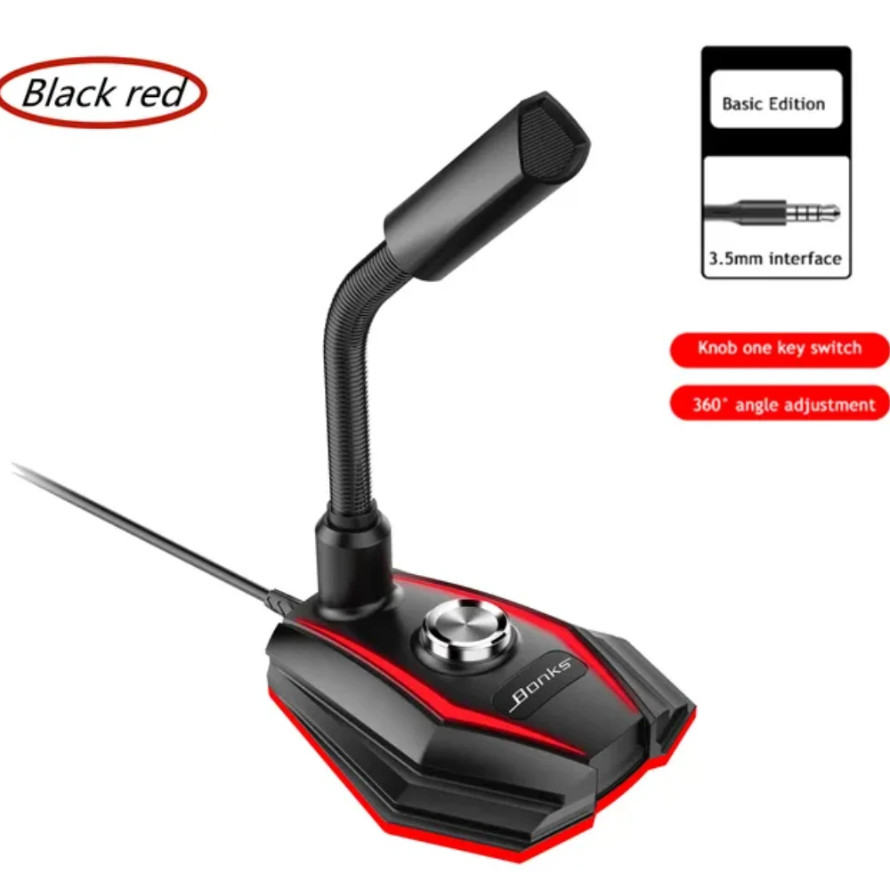 

HD Sound Card RGB Back light Game Live Voice Conference Chat Recording Equipment fo PC notebook/Phone EQ Voice Change