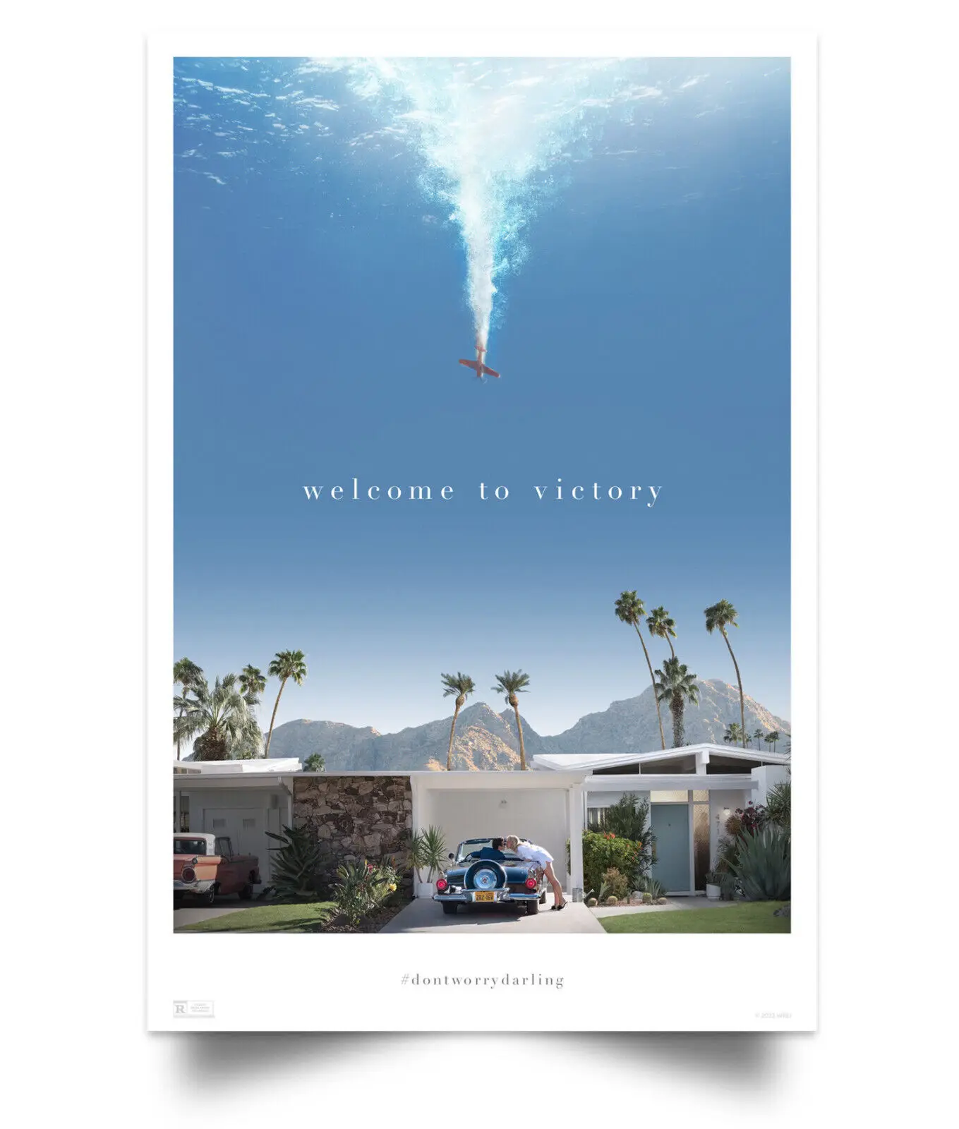 

Don't Worry Darling Movie Wall Poster Prints Silk Art Picture Room Wall Decor