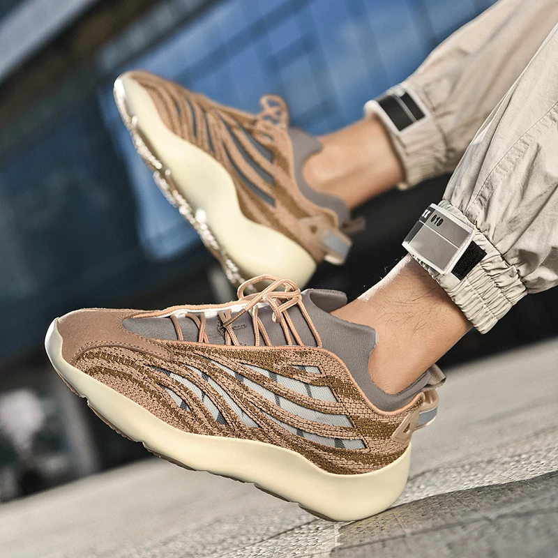 2023 Free Running Shoes Men Mesh Breathable Jogging Sports Shoes Trendy Reflective Brand Design Sneakers Men Indoor Gym Shoes