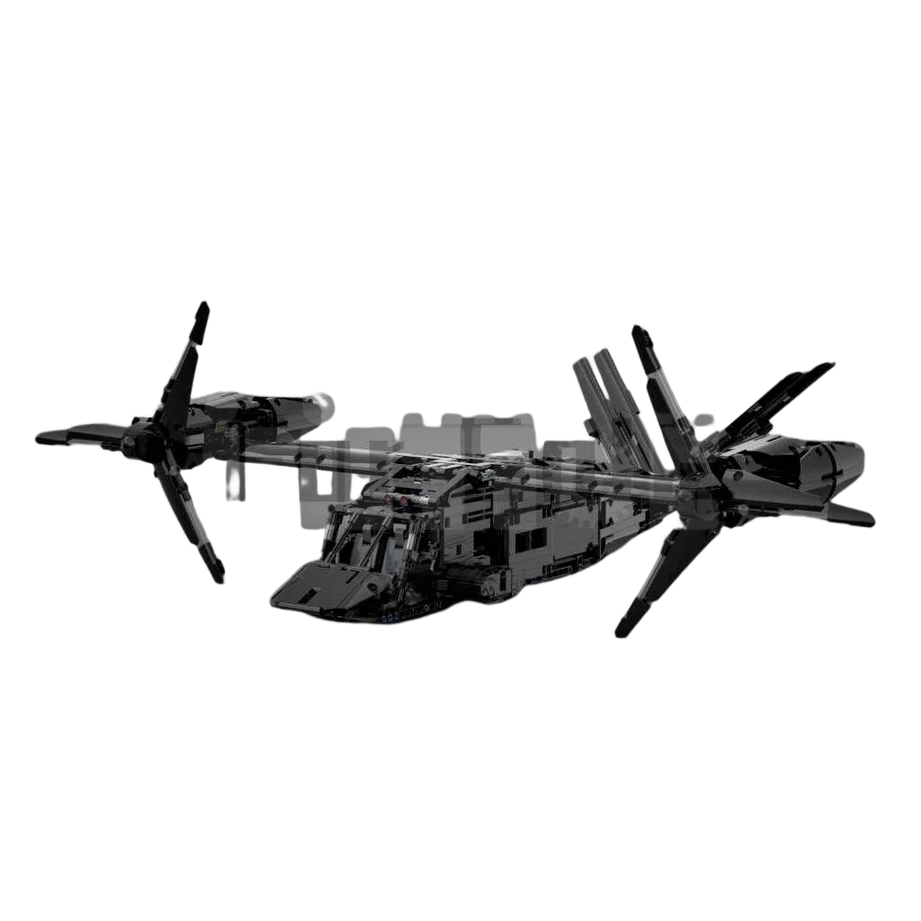

Moc-61505 Bell V-208 Please Write Rotorcraft Building Blocks Toy Compatibility Strong Patchwork Model Fighter Send Children Gift
