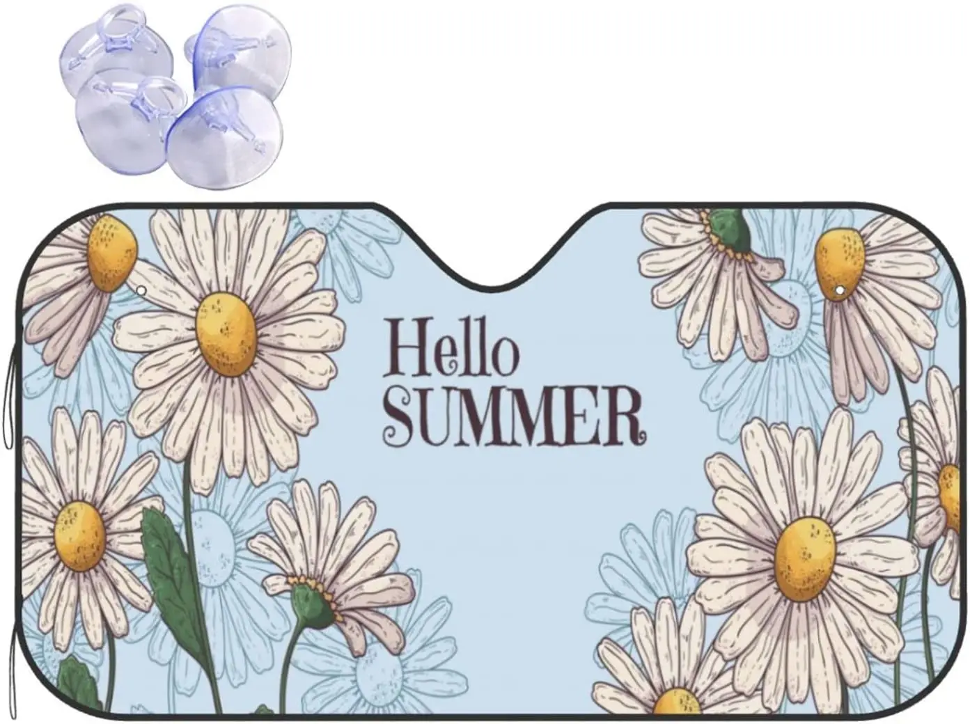 Hello Summer автомобильный солнцезащитный козырек для лобового стекла солнцезащитные