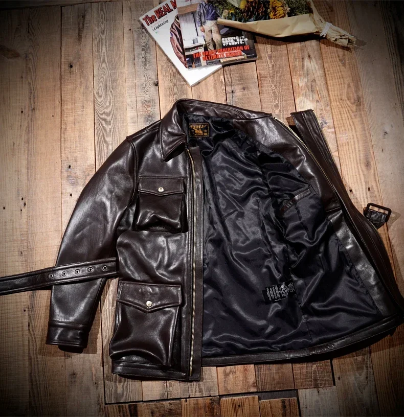 Тпая бритва классическая американская ретро-молния с двойной молнией охотничья