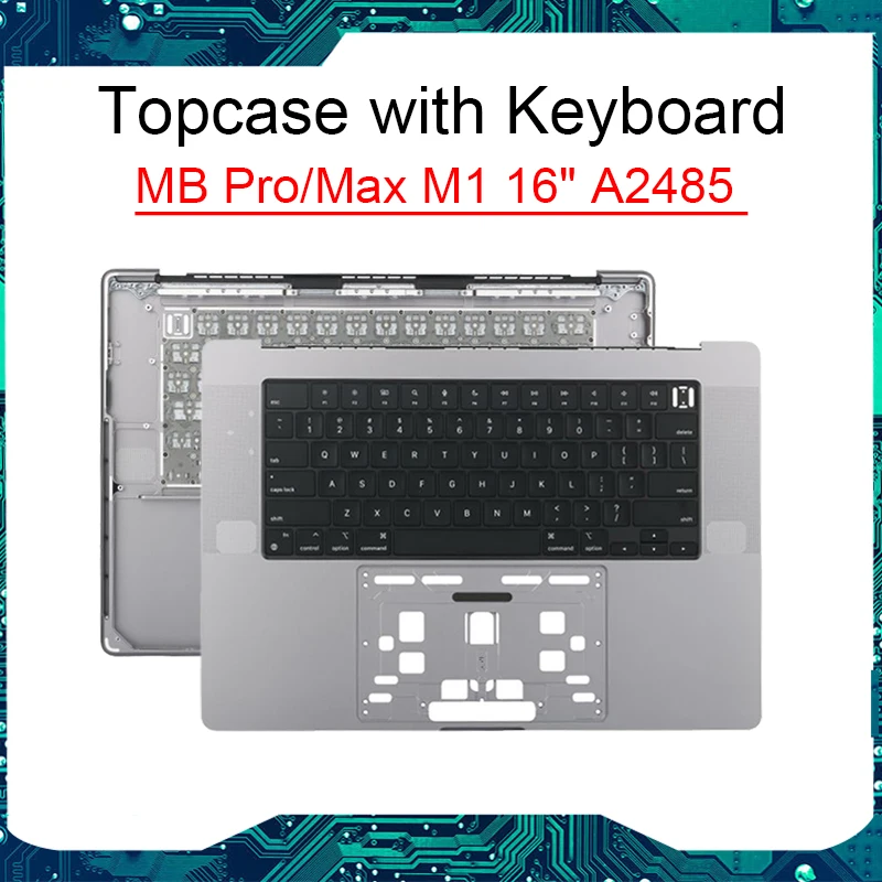 Новинка 2021 для Macbook Pro M1 Retina 16 дюймов A2485 клавиатура Topcase Упор рук шведский Чешский