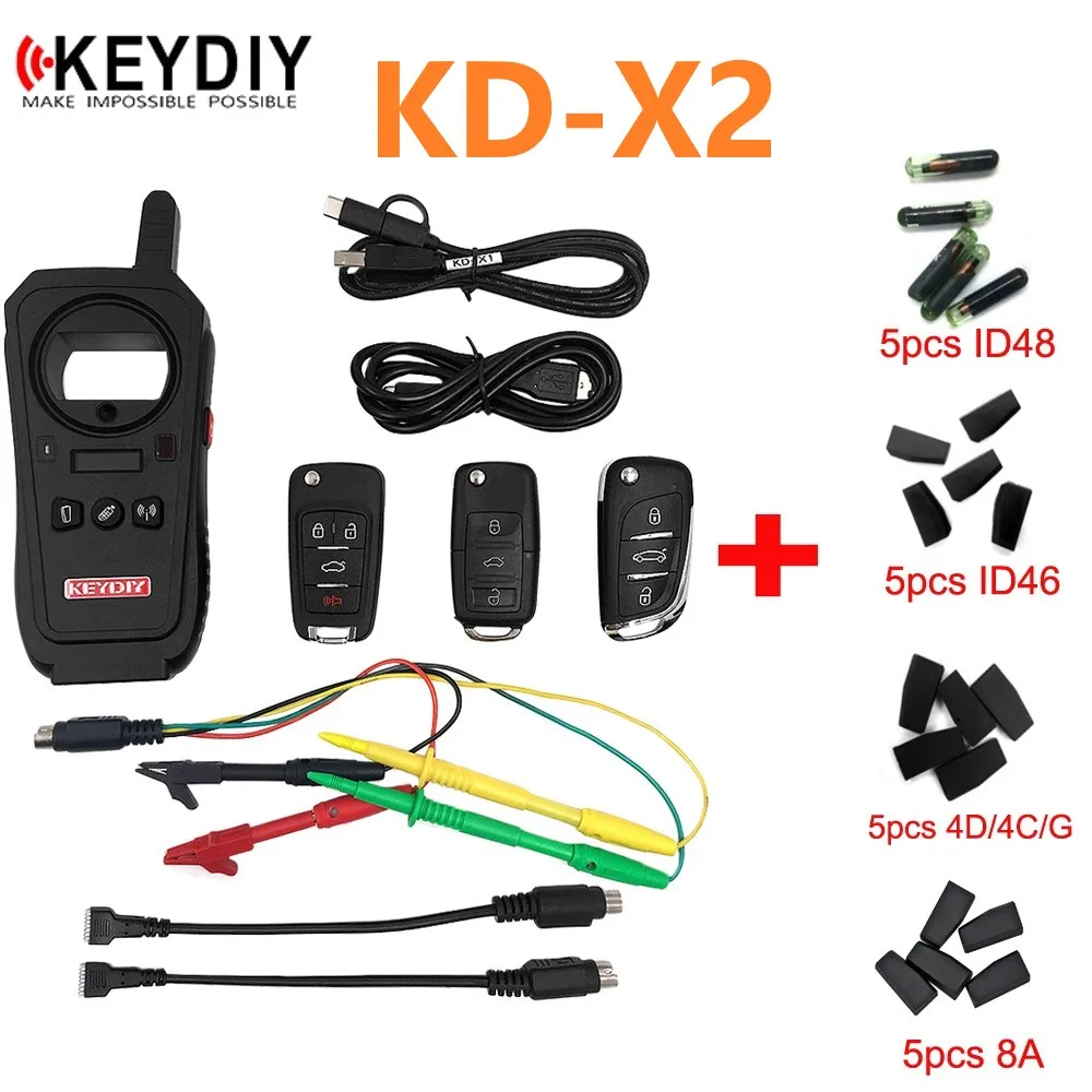 

KEYDIY KD-X2 KD X2 Remote Generator/ Chip reader / frequency Better than KD900