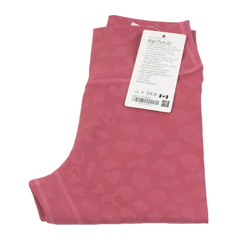 Fitness LuLu Running Street Sports Women Leggings Yoga Pants High Waist Tight Gym Stretch Seamless Female Jogging Trousers