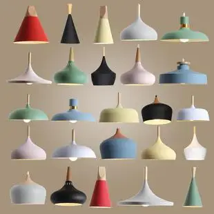 

Nordic simple single head aluminum chandelier milk tea shop study library lamps cocina accesorio pendant lights lamps