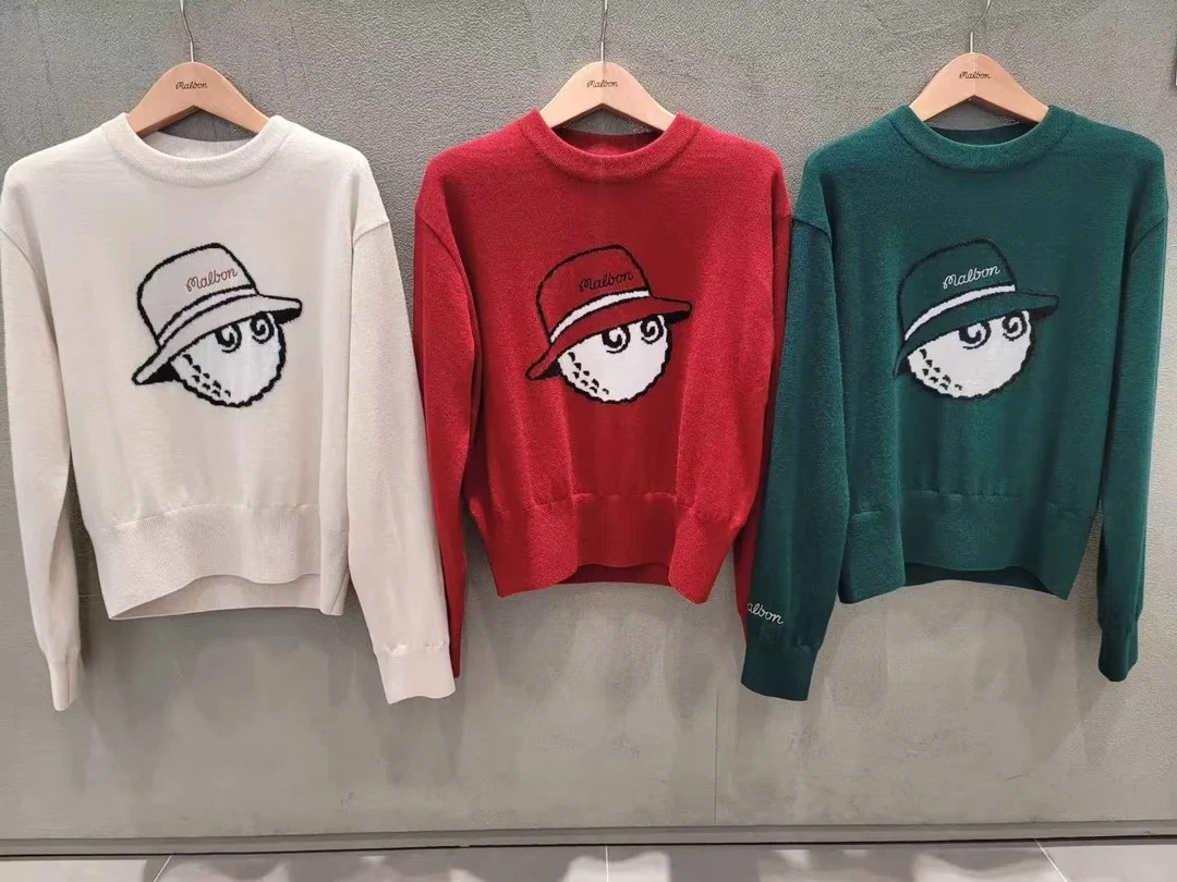 

Thickened sweater warm golf clothing women's top Korean version slim sports outdoor GOLF golf suit