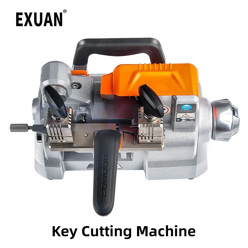 Модернизированный Xhorse XC009 горизонтальный станок для изготовления ключей ключевой станок со встроенным аккумулятором портативный односторонний с плоскими зубьями