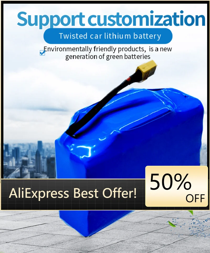 

Balanced Scooter Battery 36V 4.4AH Built-in Protection Board for Balance Scooters Replacement Accessory
