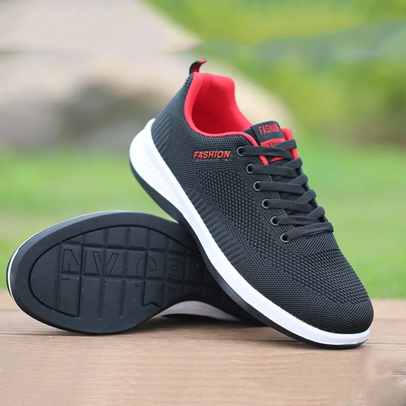 

Men Shoes New Mesh Men Breathable Sneakers Fashion Lace Up Casual Light Walking Sport Shoes Tenis Masculino Zapatillas Hombre