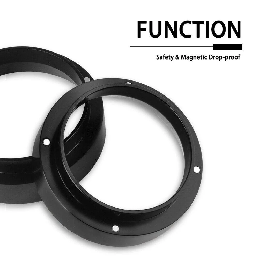 

Espresso Aluminum Dosing Ring 51/53/58mm Filter For Brewing Bowl Coffee Powder Basket Spoon Tool Tampers Portafilter Coffeeware
