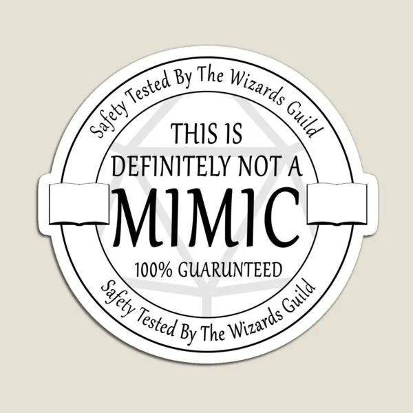 Безопасность протестирована для Mimics By The Wizard магнитные наклейки игрушка
