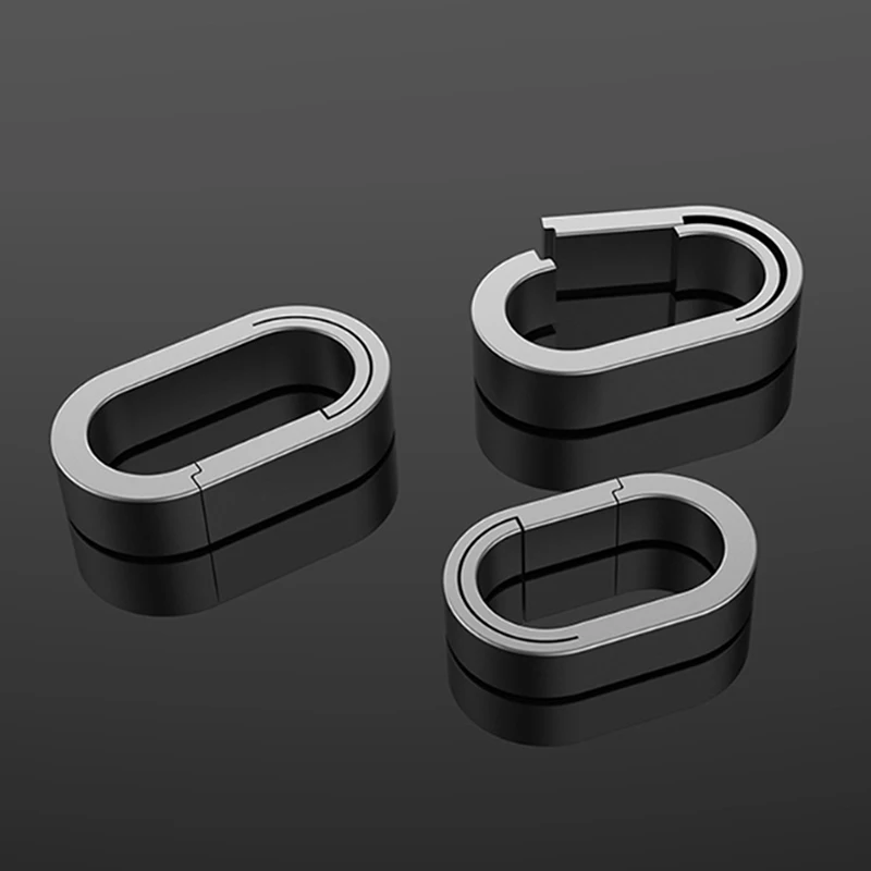 Мини-брелок из титанового сплава соединительная пряжка универсальное