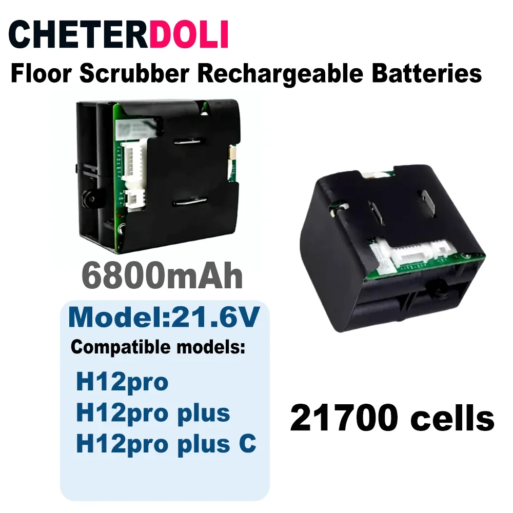 Фото CHETERDOLI 100% оригинальная литий-ионная аккумуляторная батарея емкостью 6800 мАч 21700 для пылесоса серии Dreame H11, M12, H12, M13 №3