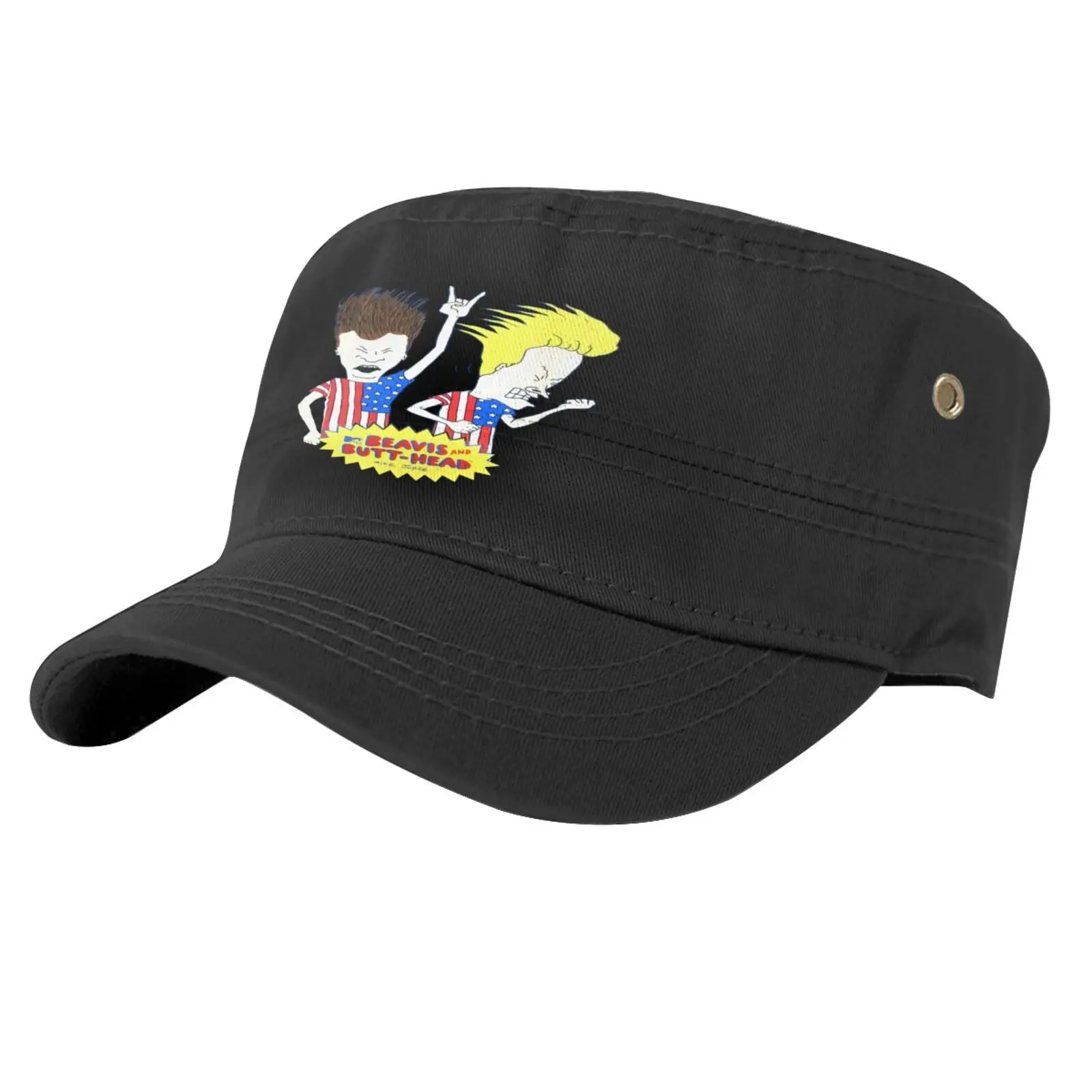 

Beavis Butt-Head America Mtv Judge Metal Cap Hat Cap Male Bucket Hat Women's Summer Hat Hats Man Knit Hat Women's Cap Sun Hats