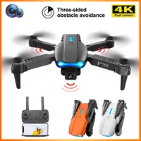 rc drone uav quadcopter with 4k hd dual cameras remote control aircraft avoid obstacles on three sides aerial photograph dron