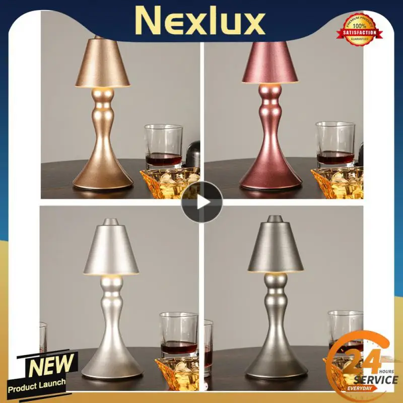 

Metal Acrylic Lampara Usb Rechargeable Bedroom Decor Light Led Bar Table Lamp For Restaurant Hotel Bar Bedroom Reading Lamp