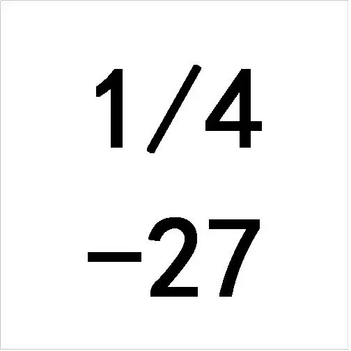 Метчик для резьбы teclachiara 1/4 дюйма