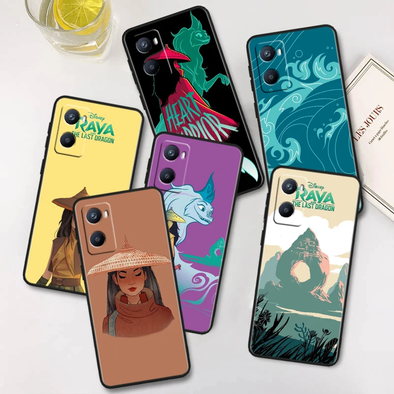 Disney Dragon Quest Легенда для OPPO Reno 10 9 8 7 6 5 4 2 Z SE Pro Plus Lite Черный Силиконовый