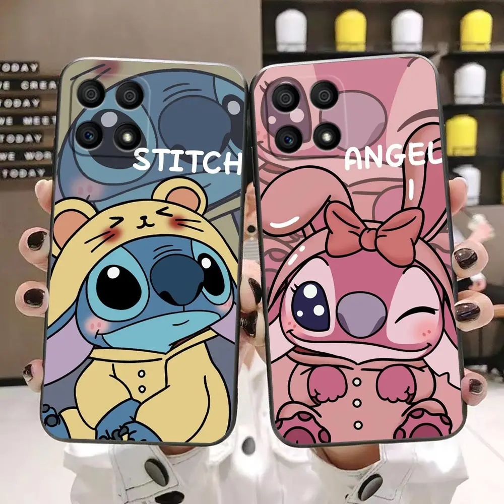

L-Lilo S-Stitch And A-Angel Phone Case For Honor 9X 9 8 8X Max 90 80 70 60 50 30 20 10 10I NOTE 10 Lite Case Shell Funda Coque
