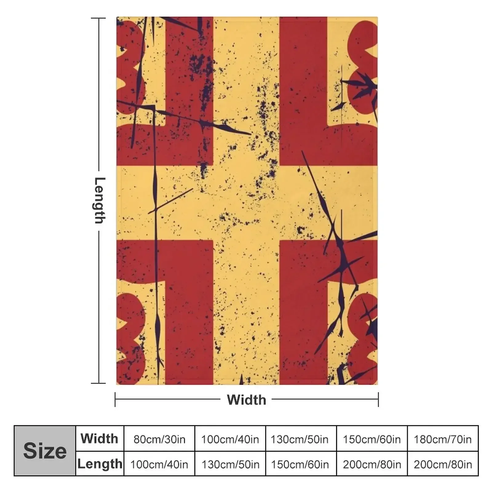 Византийский флаг Восточная римская империя Плед Винтажные теплые одеяла