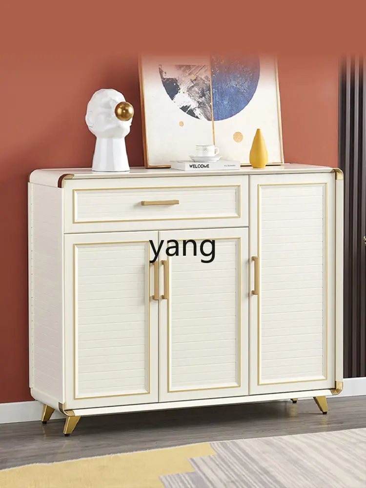 Обувной шкаф LXL молочно-белый современный роскошный солнцезащитный влагостойкий