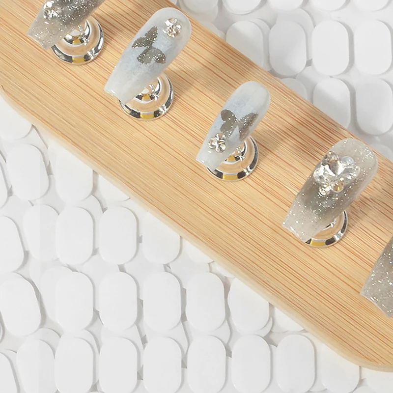 100 шт. двухсторонняя желейная лента для ногтей клей прозрачные наклейки маникюра