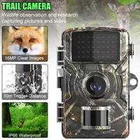 16mp 1080p mini trail camera wildlife scouting hunting camera 12m night vision motion sensor ip66 waterproof tracking monitor