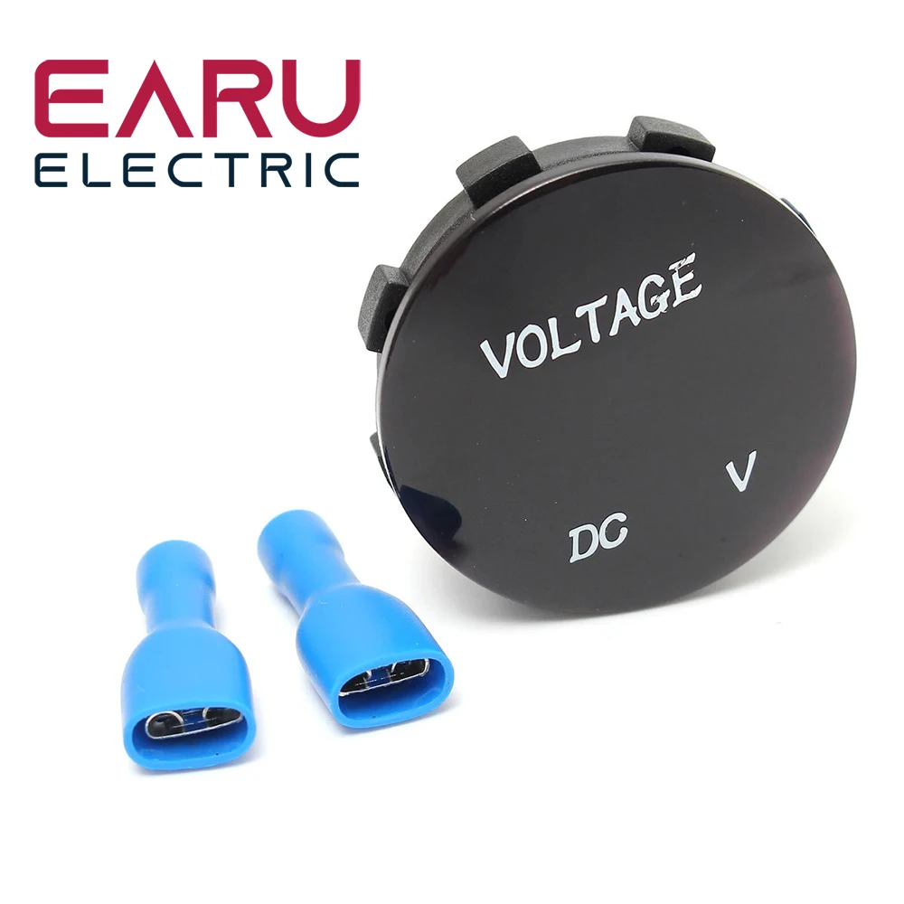 

Цифровой вольтметр, измеритель напряжения для автомобилей и мотоциклов, водонепроницаемые, 5-48 В постоянного тока, 12 В, 24 В, 36 В