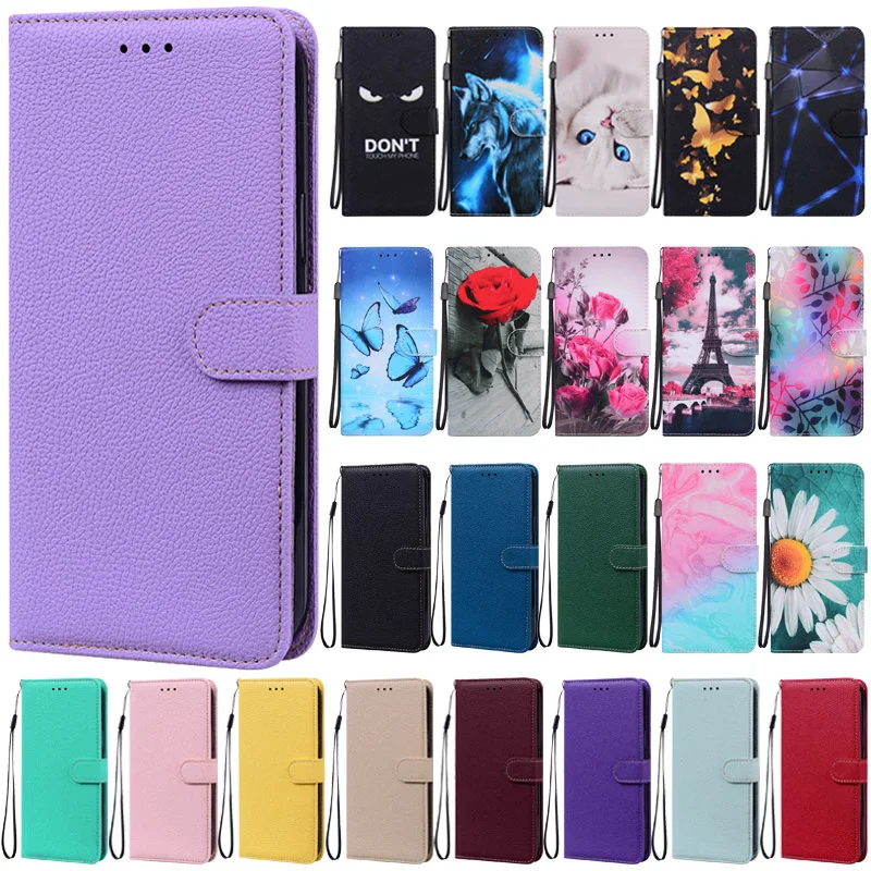 

For Samsung S23 Ultra SM-S918B Case Candy Color Leather Wallet Case for Samsung Galaxy S 23 Ultra S23 Plus S23Ultra Phone Cover