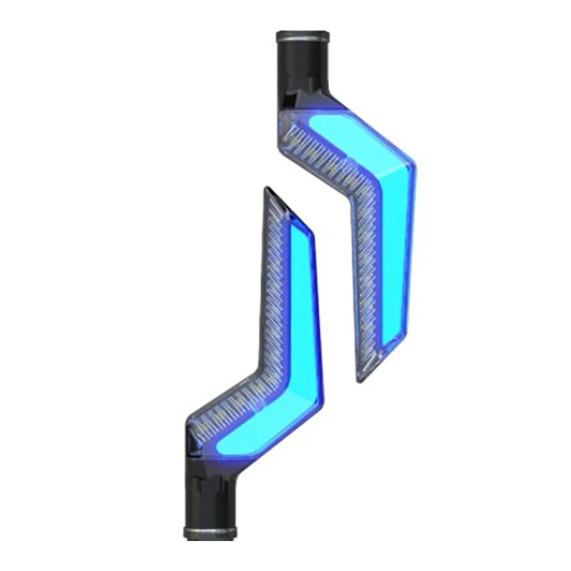 

2PCS Universal Motorcycle Turn Signals LED Light Indicator Warning Light for Suzuki Honda CB190 Yamaha Kawasaki